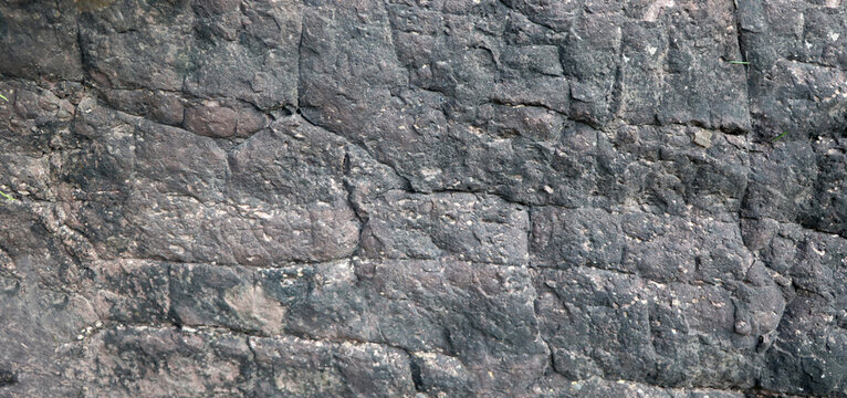 Rock and stone texture grey material background pattern. High resolution seamless rock diffuse texture. textured concrete. Abstract brown rock background. Close-up mountain texture seamless pattern