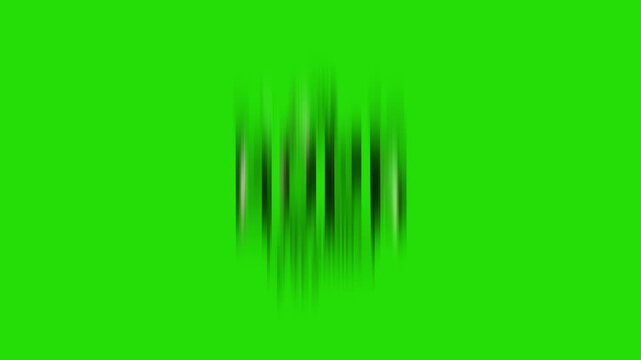 Pixelated Game Over Screen with Try Again Option on Green Background