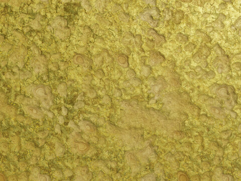Abstract golden metallic rock texture background with rugged surface