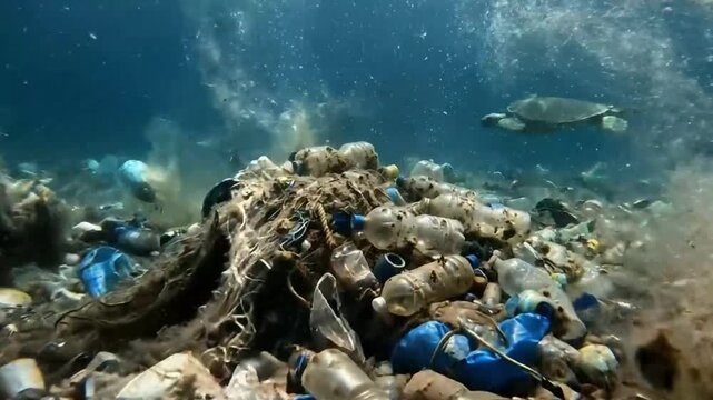 Underwater Plastic Pollution
