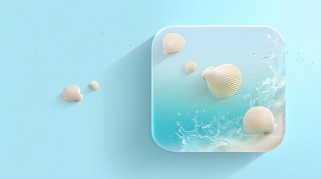 sea shells in a bowl
