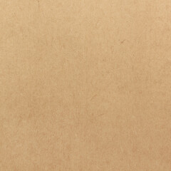 Fototapeta premium Cardboard sheet texture background, pattern of brown kraft paper with vintage style.