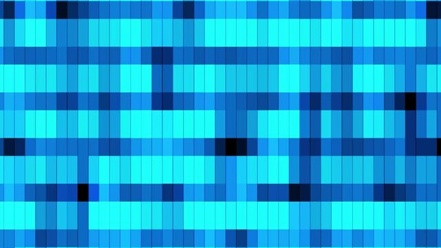 abstract blue cube background motion. blue cube pattern motion