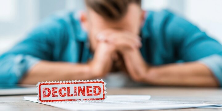 Rejection disappointment setback failure unfortunate outcome