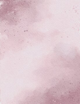 Hand Painted Hand Drawn Soft Minimalist Abstract Vertical Brushstrokes Watercolor Background | Light pink muted pink | Wedding Invitation Design and Greeting | Paper texture