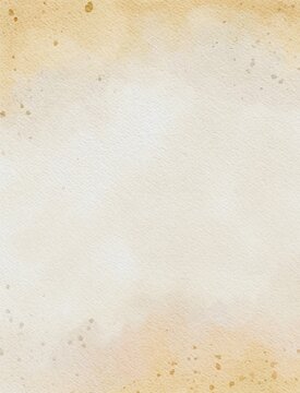 Hand Painted Hand Drawn Abstract Vertical Brushstrokes Watercolor Background | Regal Gold Yellow Gradient | Wedding Invitation Design and Greeting | Paper texture