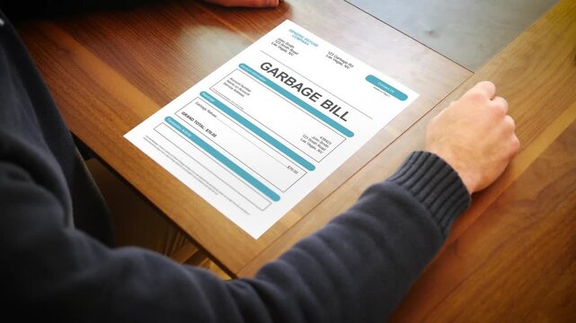 A Stressed Out Homeowner Looks at Generic Garbage Bill