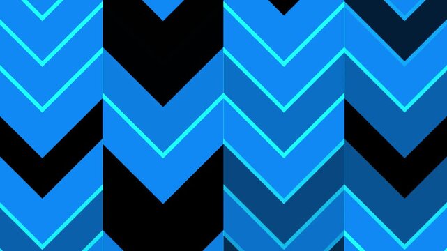 abstract blue background motion video. arrow shape motion background