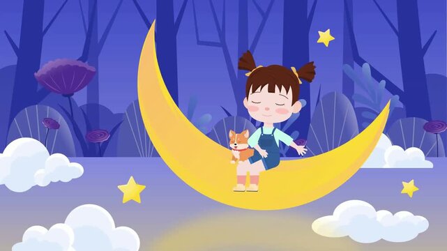 boy on the moon