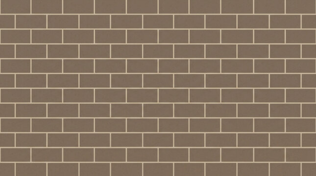 Modern Taupe-Brown Clay Brick Wall Texture