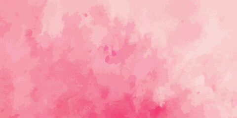 Soft pastel pink watercolor texture background with watercolor background artistic abstract backdrop creativity wallpaper creative aesthetic minimalist illustration template gradient © Romana