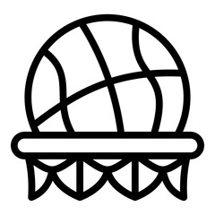 basketball hoop icon © Muhammad Naufal S.