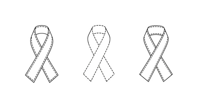 Printable Awareness Ribbon Template