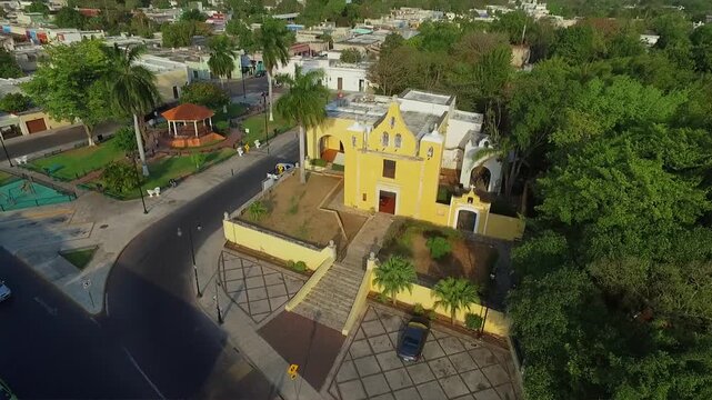 la ermita church in yucatan mexico