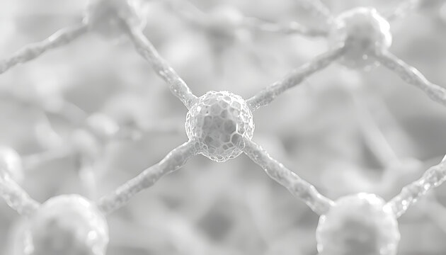 Photorealistic visualization of an intricate subatomic network, depicting electron probability waves and the fundamental interconnectedness of matter at a microscopic scale