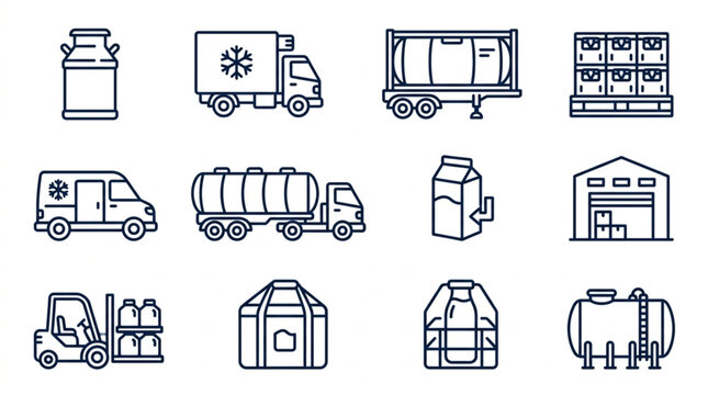 Waste Management Trucks and Containers.