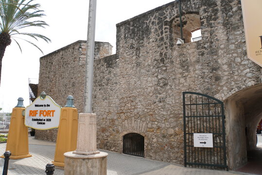 Rif Fort in Willemstad of Cura&ccedil;ao - Dutch Caribbean