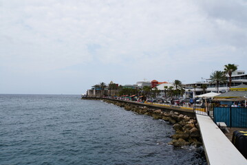 Obraz premium Willemstad cityscape - Curaçao of Dutch Caribbean