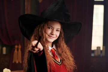 Naklejka premium Wizard Spell Casting