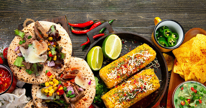 Mexican cuisine concept.