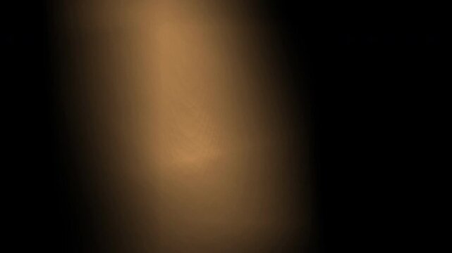 Vintage Minimal Gold Amber Organic Light Leak Lens Studio Flare Overlay With Soft  Bokeh Defocused Glow For Dark Cinematic Film Exposure Background