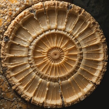 Ancient Archaeological Bone Cross Section Osteon Haversian Preserved Science