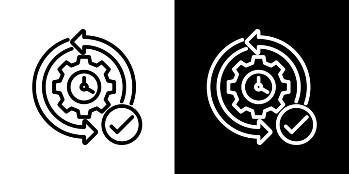 Iterative Icon Set Multiple Style Collection