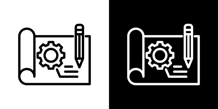 Prototyping Icon Set Multiple Style Collection