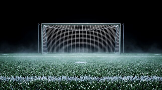 football field and goal