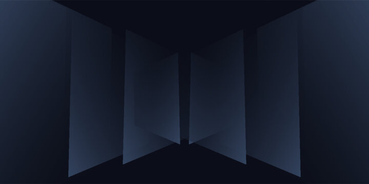 Top Geometric shape. 3d effect. Lines stripes triangles. Design. Futuristic. Metal metallic mode