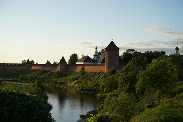 Obraz premium Suzdal, Vladimir Region, Russia. The Spaso-Yevfimiev Monastery is a monastery of the Vladimir Diocese of the Russian Orthodox Church, located in the northern part of Suzdal.