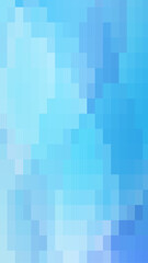 Obraz premium 青い幾何学模様の背景 アブストラクト背景イラスト モザイク柄