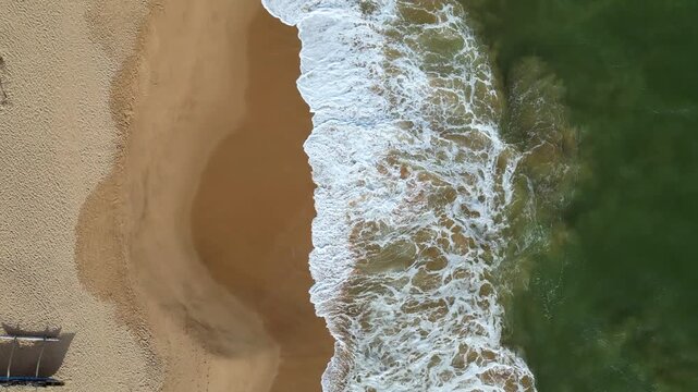 Sri Lanka Kalametiya Quiet beach Drone