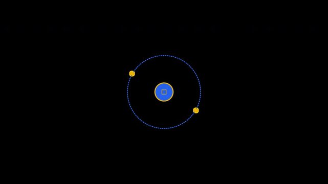 Corporate Crypto Blockchain Node Spinner 4K Loop