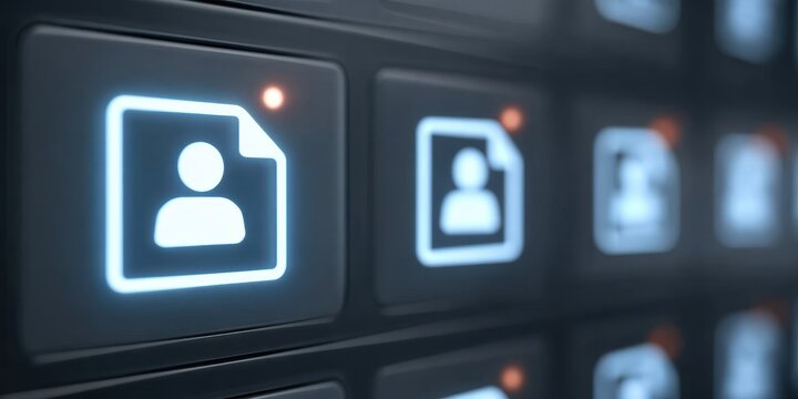 To manage a request, the administrator must access the account and ensure confidentiality during the handling of a heavy load.