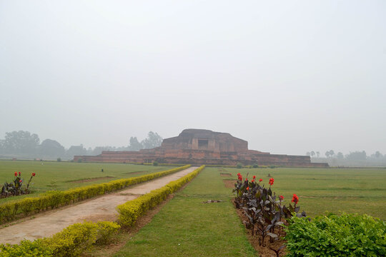 Ancient Vikramshila University Ruins Historical Buddhist Site in Bihar India