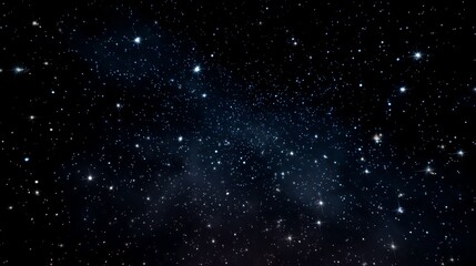 Naklejka premium Deep space nebula background with glowing stars, cosmic dust and vibrant galaxies.