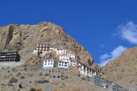 Scenic Spiti Valley Mountain Landscape with Famous Villages Monasteries and Himalayan Views