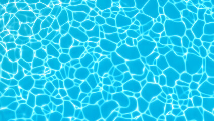Obraz premium Blue Water Ripple Seamless Texture Background – Clear Aquatic Surface Pattern