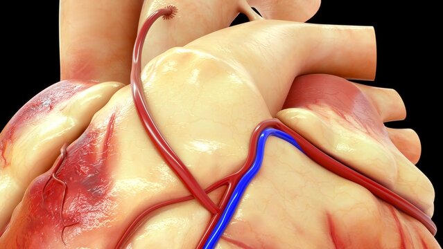 Coronary artery bypass grafting (CABG) is a major surgical procedure used to treat severe coronary artery disease. Surgeons use healthy blood vessels (grafts) from other parts of your body, such as th