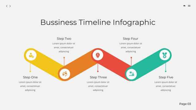 Business Timeline Infographic