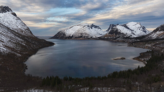 Bergsbotn Viewing Platform in Senja, Norway