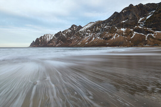 Ersfjord Beach in Senja, Norway