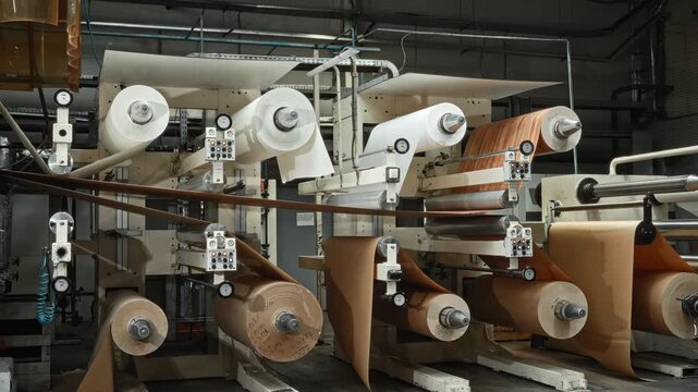 Manufacturing Process Overview. Advanced Factory Setup With Automated Coating And Quality Checks