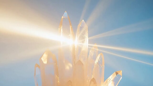 Birefringence: Light Splits into Dual Beams Through Crystal