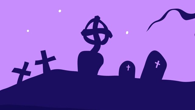 halloween background motion