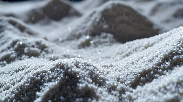 Microcosmic Wonderland: Powder and Granules
