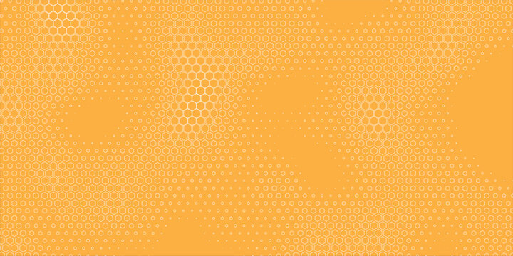 Abstract Geometric Honeycomb Layout creative background