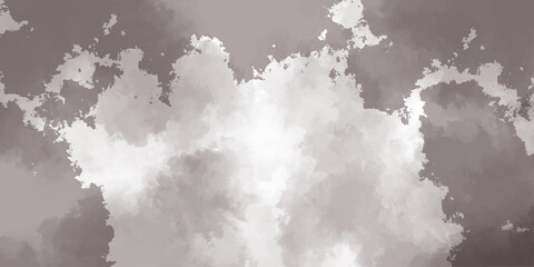 Fototapeta premium Soft Gray Cloud Watercolor Abstract Background Texture with Elegant Smoky Artistic Effect.