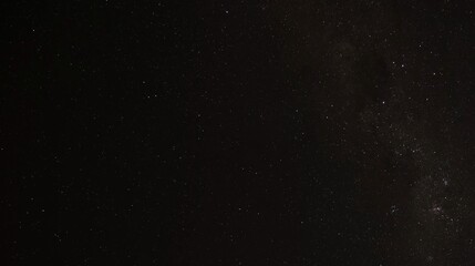 Obraz premium Clear Night Sky Filled with Countless Stars and Milky Way Galaxy